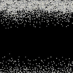 vector background of silver glitter