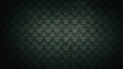 Dark wallpaper in a retro style
