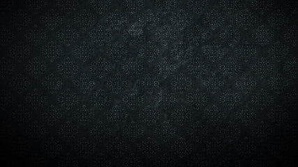 Dark wallpaper in a retro style