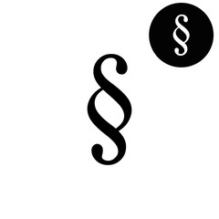 Fototapeta premium paragraph - white vector icon