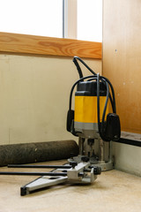 Woodworking shop. Machine tools, tools, devices for processing wood products.