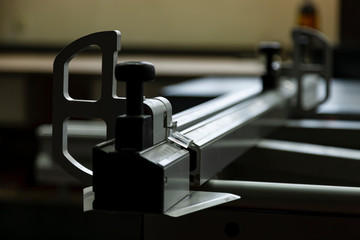 Woodworking shop. Machine tools, tools, devices for processing wood products.