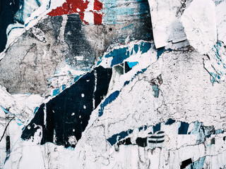 Fototapeta premium Old posters grunge textures and backgrounds