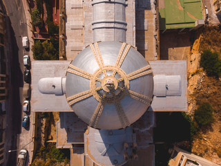 Kalkara Church - Aerial view
