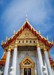 Fototapeta premium Church in Wat Benchamabophit, Dusit Wanaram Ratchaworawihan