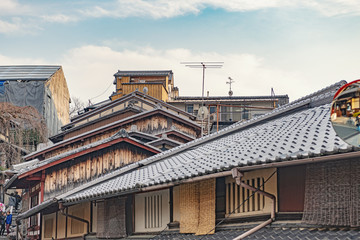 Fototapeta premium 京都 三年坂の家並み