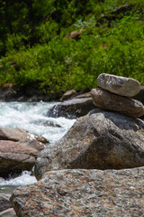 Krimmler Falls, Hohe Tauern National Park, Salzburger Land, Austria, Europe