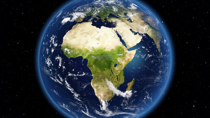 Planet Earth done with NASA textures