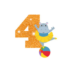 Birthday anniversary number