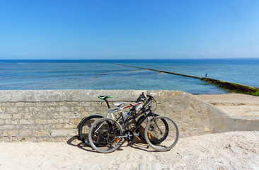 Fototapeta premium Île de Ré coast in Charente Maritime