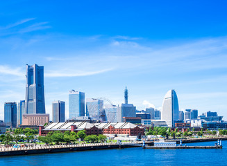 Naklejka premium 横浜 ベイエリア