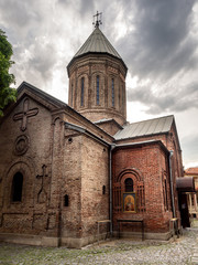 Old Orthodox st. Nicholas church in Tbilisi, Georgia