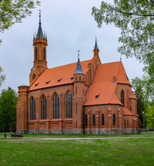 Catholic church of St. Mary of the Scapular. Druskininkai, Lithuania