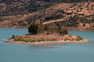 Fototapeta premium Embalse de Zahara-El Gastor