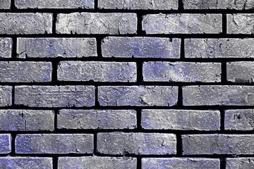 blue old old brick wall texture - nice abstract photo background