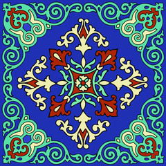 Ornamental patterns are the soul of the people. I saw such an ornament on furniture, in the decoration of buildings, clothes.