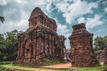 Views of My Son Sanctuary in Hoi An, Central Vietnam