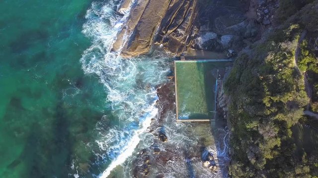 A Natural Rock Pool, located in Sydney's Northern Beaches - Whale Beach