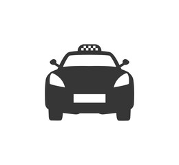 Taxi icon. Taxi service. Vector illustration.