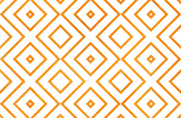 Watercolor geometrical pattern.