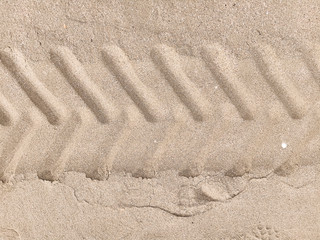 sand on the beach
