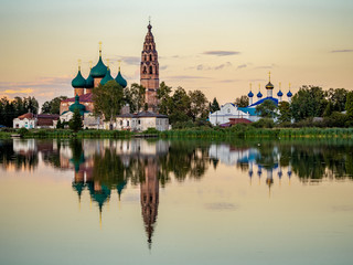 One of the villages of the Golden Ring of Russia
