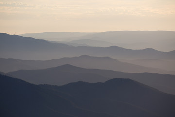 Obraz premium Mt Buller Sunset