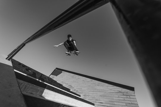 Skate day with a boy
