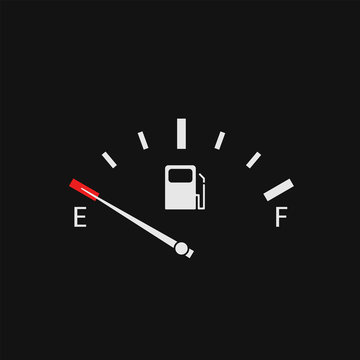 Empty Fuel Tank Indicator