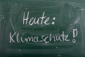 Heute Klimaschutz - Symbolfoto