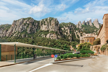 beautiful mountains of Montserrat