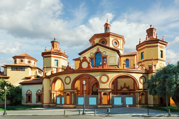  building of the Lliure theater in Barcelona