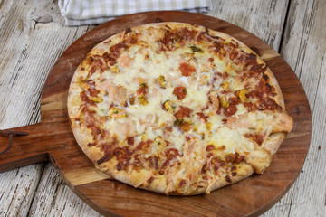 pizza fruits de mer