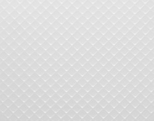 Transparent plastic grid pattern clear white texture background