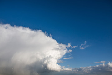 Obraz premium blue sky with clouds