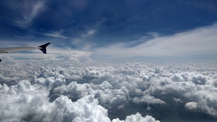 Fototapeta premium Sea of clouds