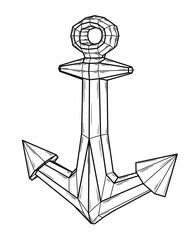 Iron sea anchor