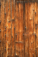 Fototapeta premium Brown wood texture background.