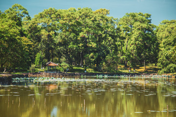 Hue imperial palace and Royal Tombs in Vietnam