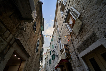 Fototapeta na wymiar Streets of Split city. Croatia