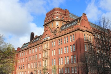 UK university in Manchester. City in England.