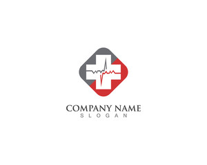 Hospital logo and symbols template icons vector health Arrow Business Industries