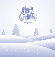 Fototapeta na wymiar Christmas Background with Shining Silver Snowflakes. Vector illustration.