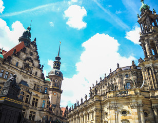 Big castle in Dresden
