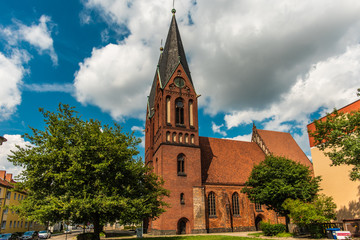Fototapeta na wymiar Friedenskirche Frankfurt an der Oder