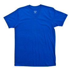 Blue tshirt template