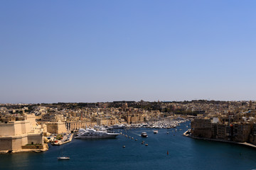 Obraz premium La Valletta Harbor