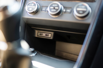 Car usb input