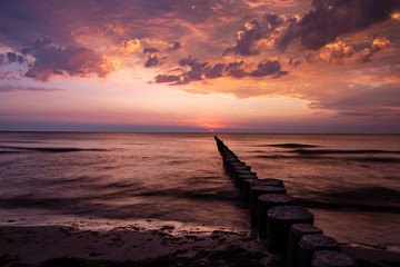 Sonnenuntergang an der Ostsee 24