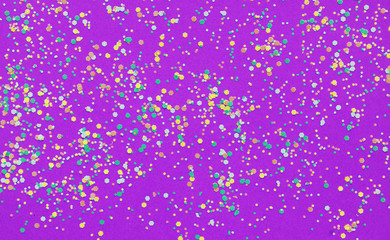 Festive background. Colorful glitter circles on background.